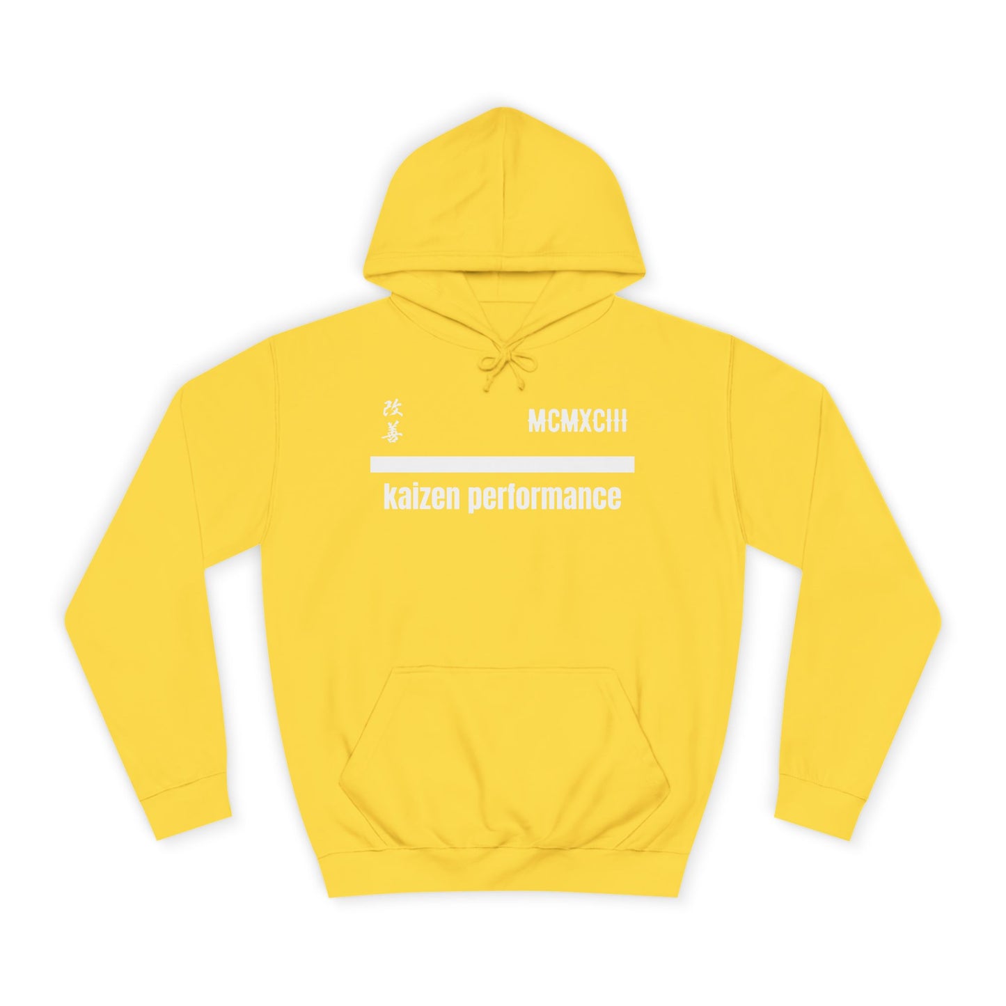 Kaizen Unisex College Hoodie - Kaizen Performance