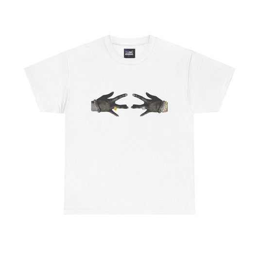 T-Shirt - Westside Hands with BlingBling - Unisex Heavy Cotton Tee