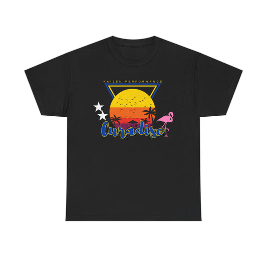 Retro Curadise Paradise Graphic Tee - Kaizen Performance
