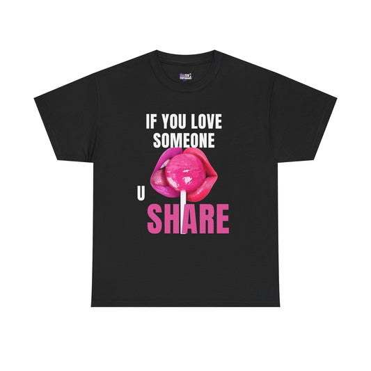 Share Lolipop Graphic T-Shirt