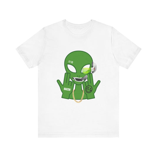 Alien Graphic Unisex Tee - Kaizen Vibe