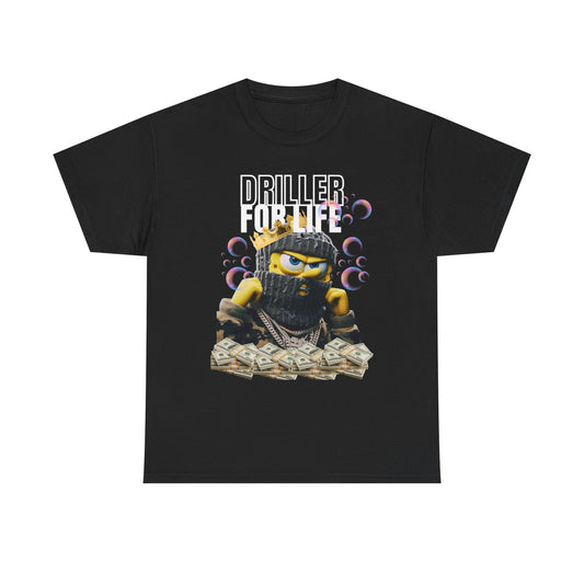 SpongeBob Fan Tee - Driller Style Money and Bubbles Unisex T-Shirt