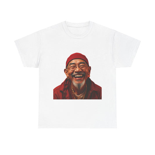 Vintage Smiling Sage Unisex Heavy Cotton Tee