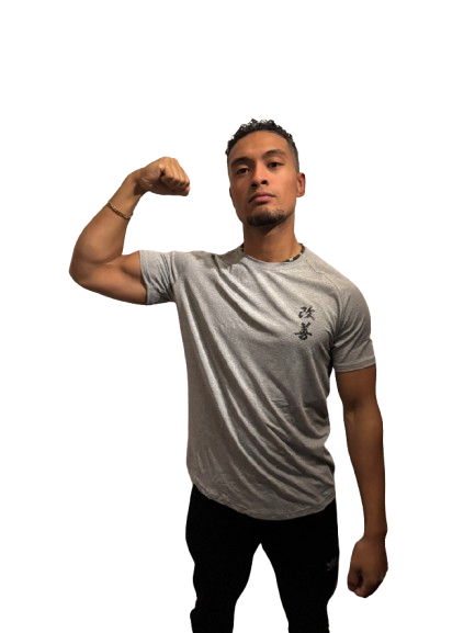 Kaizen- short sleeve muscle T-shirt grey