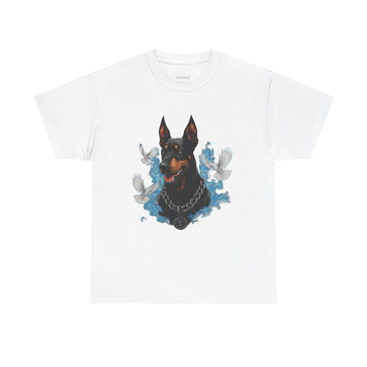 Stylish Doberman Graphic Tee for Dog Lovers, Perfect Gift for Pet Owners, Casual Wear, Birthday, Dog Mom Gift