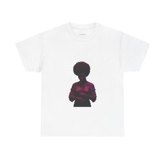 Bold Silhouette Unisex Tee - Graphic Tee, Casual Wear, Street Style, Gift for Her, Afro Chic Shirt