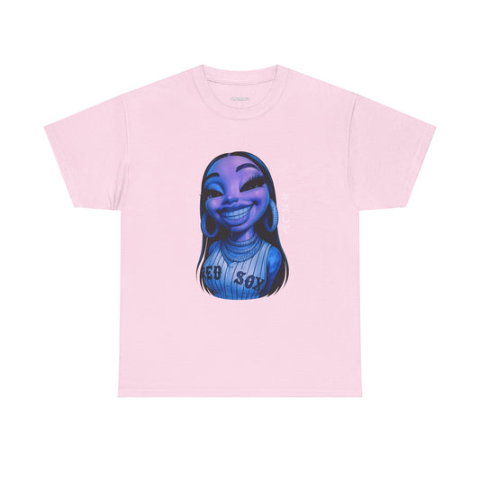 Smilling girl Heavy Cotton Tee
