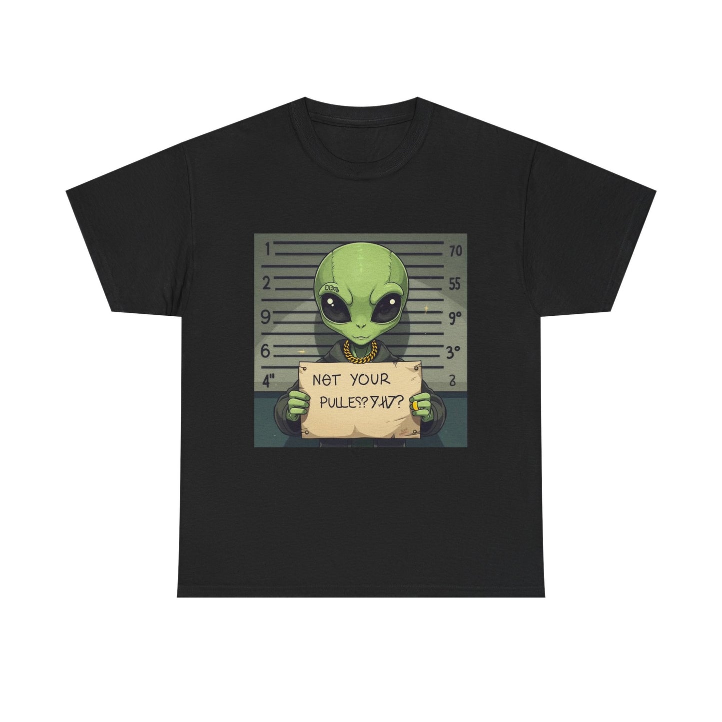 Arrested Alien Unisex Heavy Cotton Tee