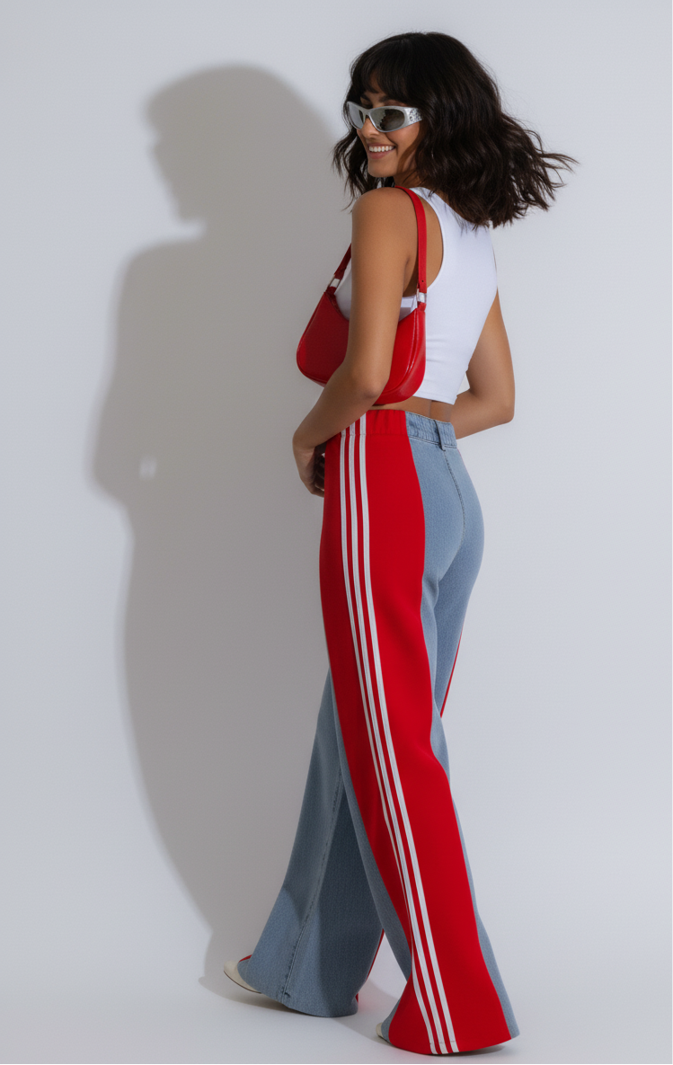 Sporty Streetwear Jeans