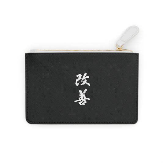 Stylish Mini Clutch Bag with Kaizen Kanji  - Perfect for Events & Everyday Use