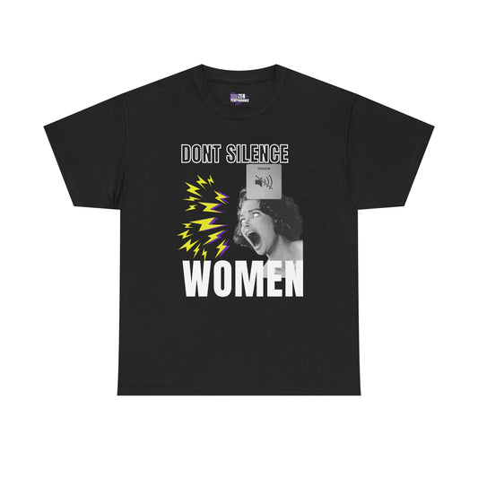 T-Shirt - Speak Up for Women Let Your Voice Be Heard Feminist Tee