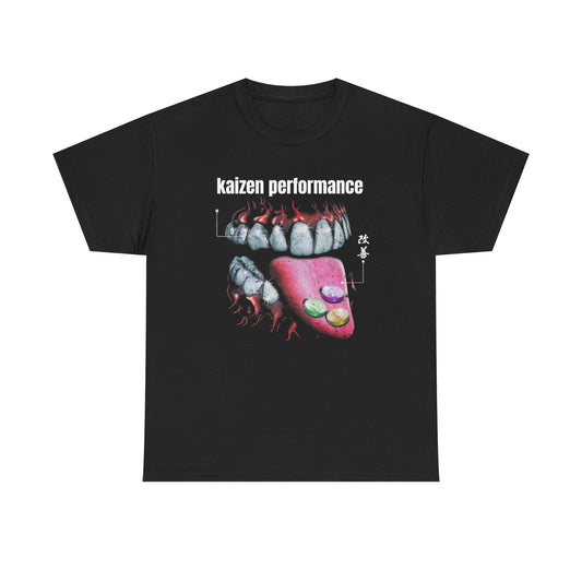 Kaizen Performance Tongue out - Unisex Heavy Cotton Shirt