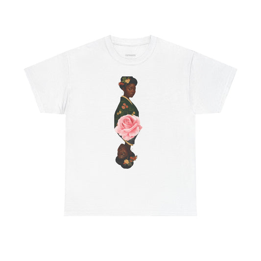 Vintage Floral Unisex Tee, Stylish Cotton T-Shirt, Casual Wear, Gift for Her, Boho Chic Fashion