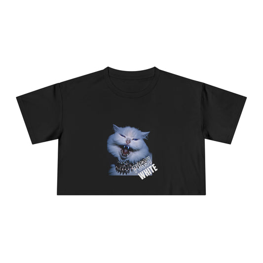 Fierce Cat Women's Crop Tee
