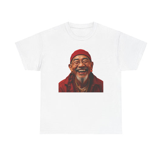 Smiling hiphop sensei Unisex Heavy Cotton Tee