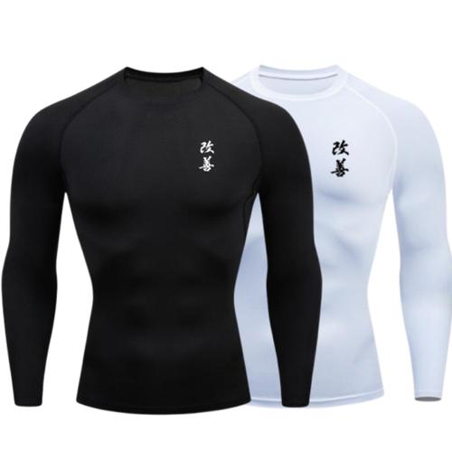 🔥 Men’s Compression Shirt – Quick-Dry &  Muscle-Defining! 🔥