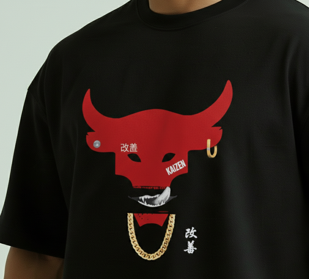 Yakuza Red Bull on Tren tee