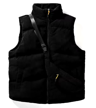 Stijlvolle Bodywarmer met Handige Tas
