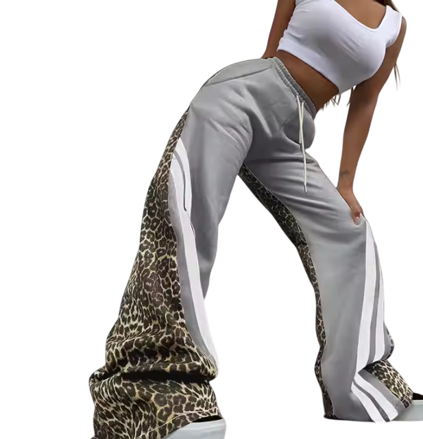 Kaizen animal print gym pants