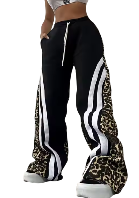 Kaizen animal print gym pants