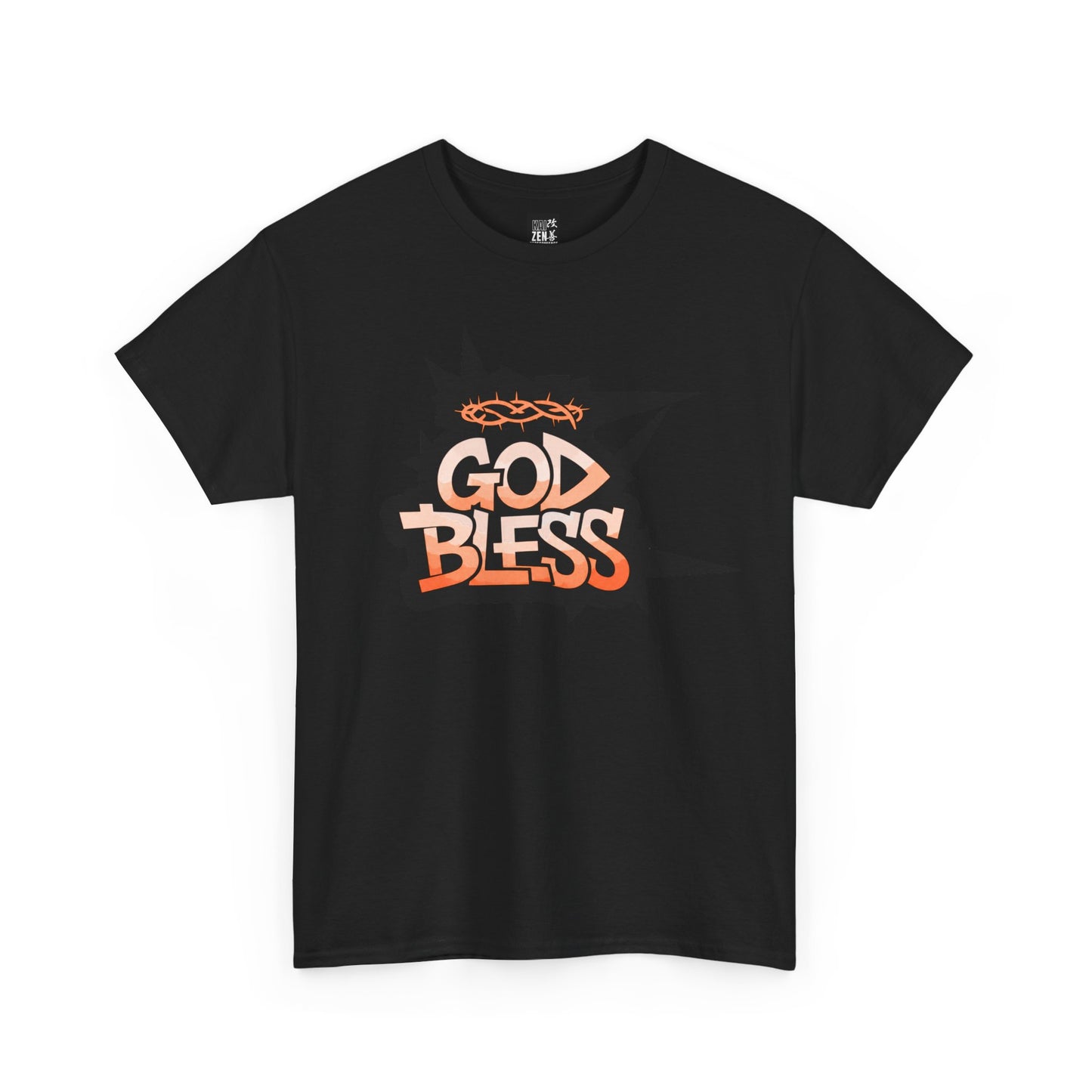 God Bless Graphic Tee — Faith-Inspired Urban Streetwear T-Shirt