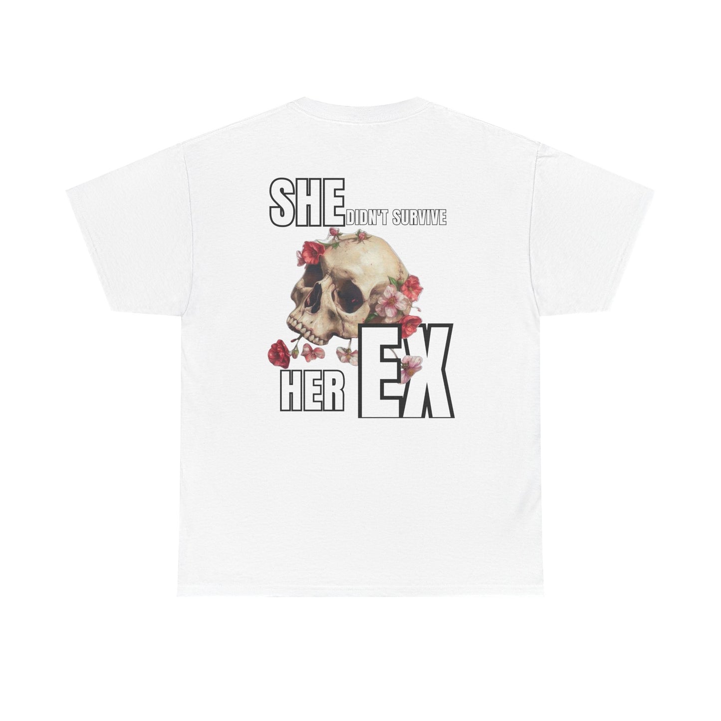 Skull & Roses 'She Left Her Ex' Graphic Tee
