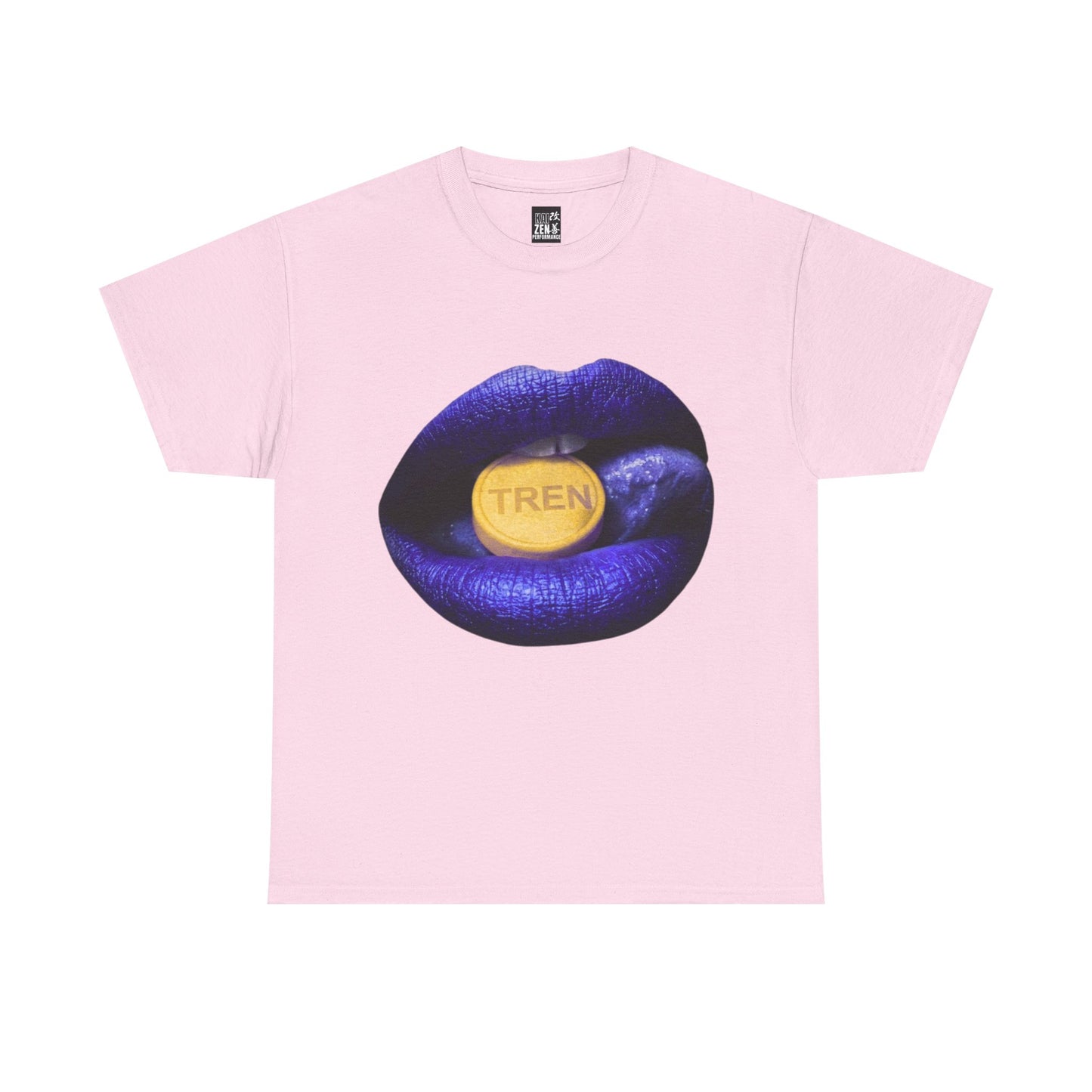 Graphic Tee — Blue Lipsz  with 'TREN' Pill