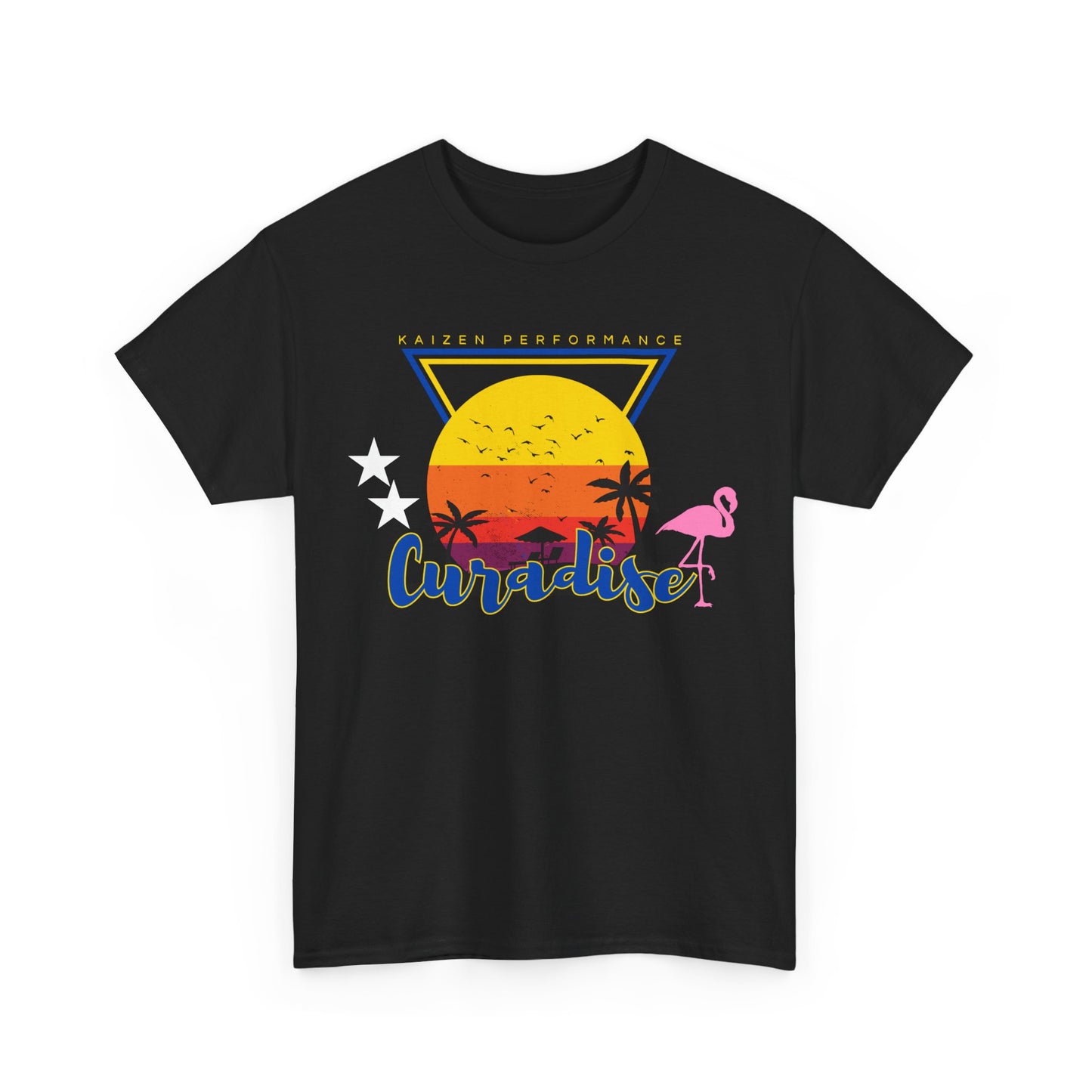 Retro Curadise Paradise Graphic Tee - Kaizen Performance