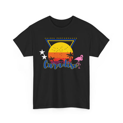 Retro Curadise Paradise Graphic Tee - Kaizen Performance