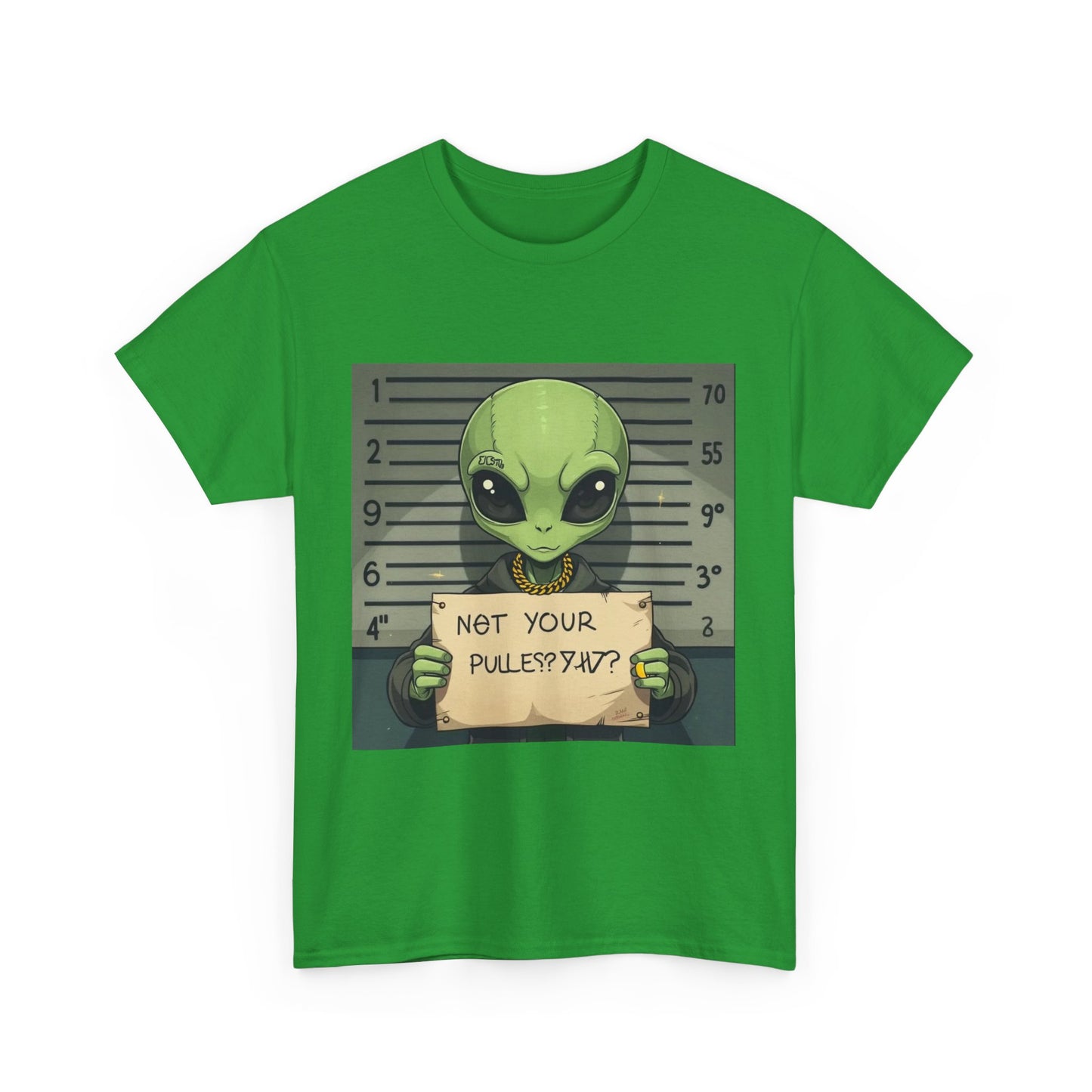 Arrested Alien Unisex Heavy Cotton Tee