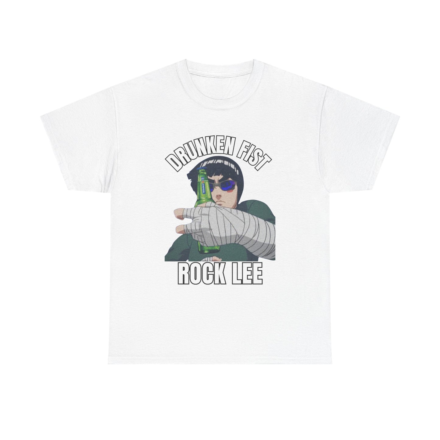 Rock Lee "Drunken Fist" Anime T-Shirt — Martial Arts Tee