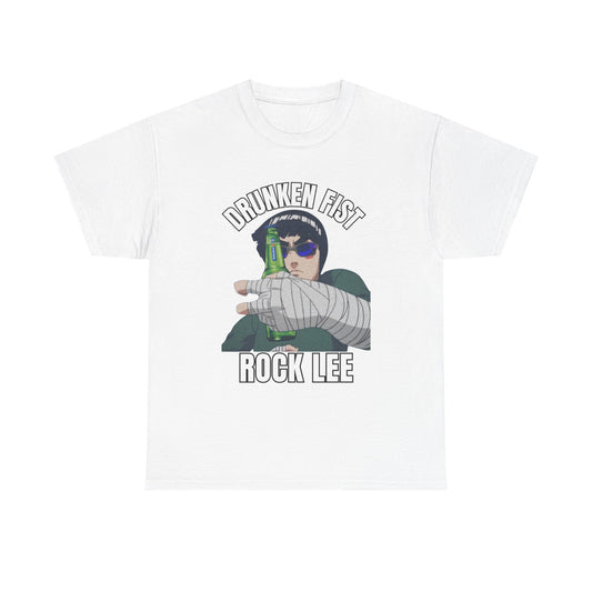 Rock Lee "Drunken Fist" Anime T-Shirt — Martial Arts Tee