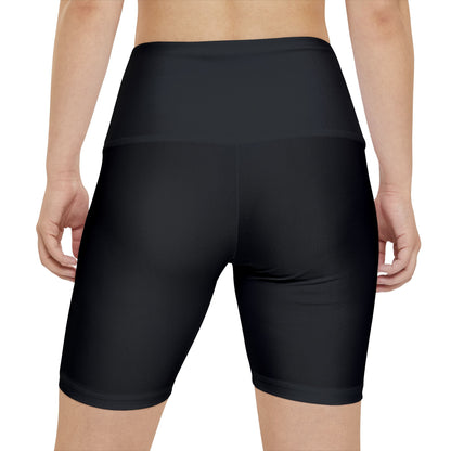 Stylish Women's Workout Shorts with kaizen Kanji Design