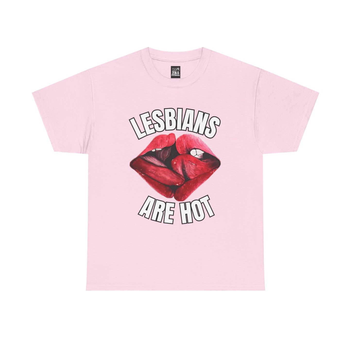 Lesbians Are Hot Tee — Red Lips sexy T-Shirt