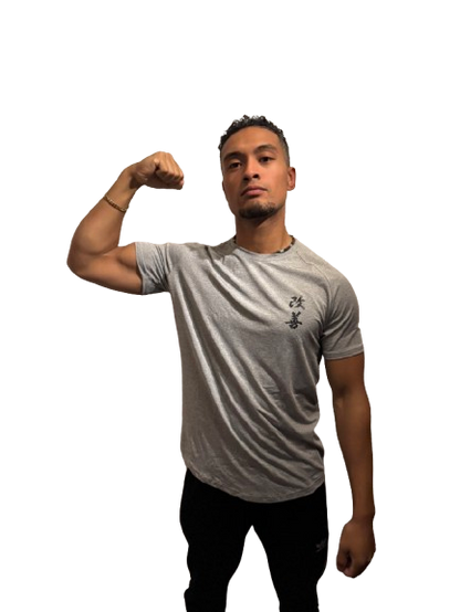 Kaizen- short sleeve muscle T-shirt grey
