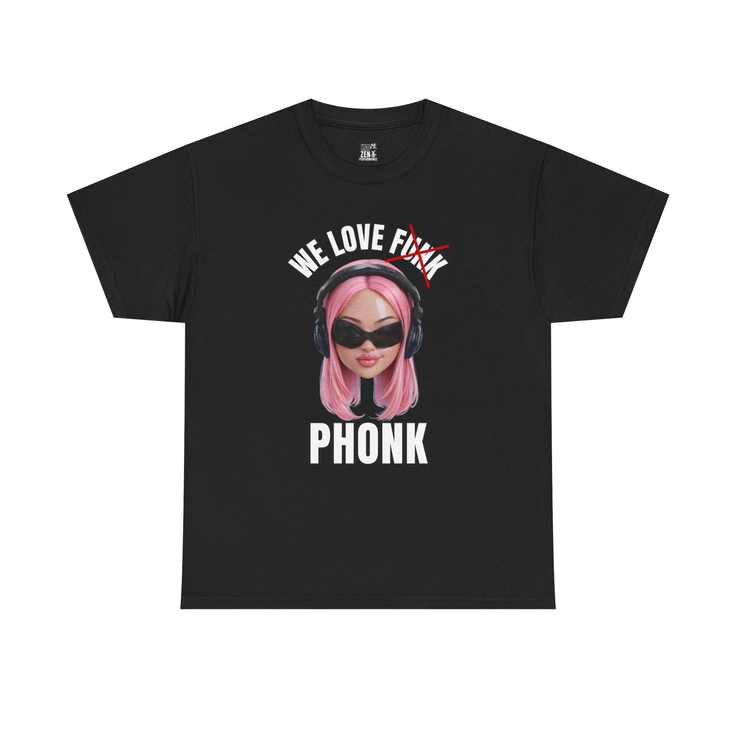 we love phonk graphic tee