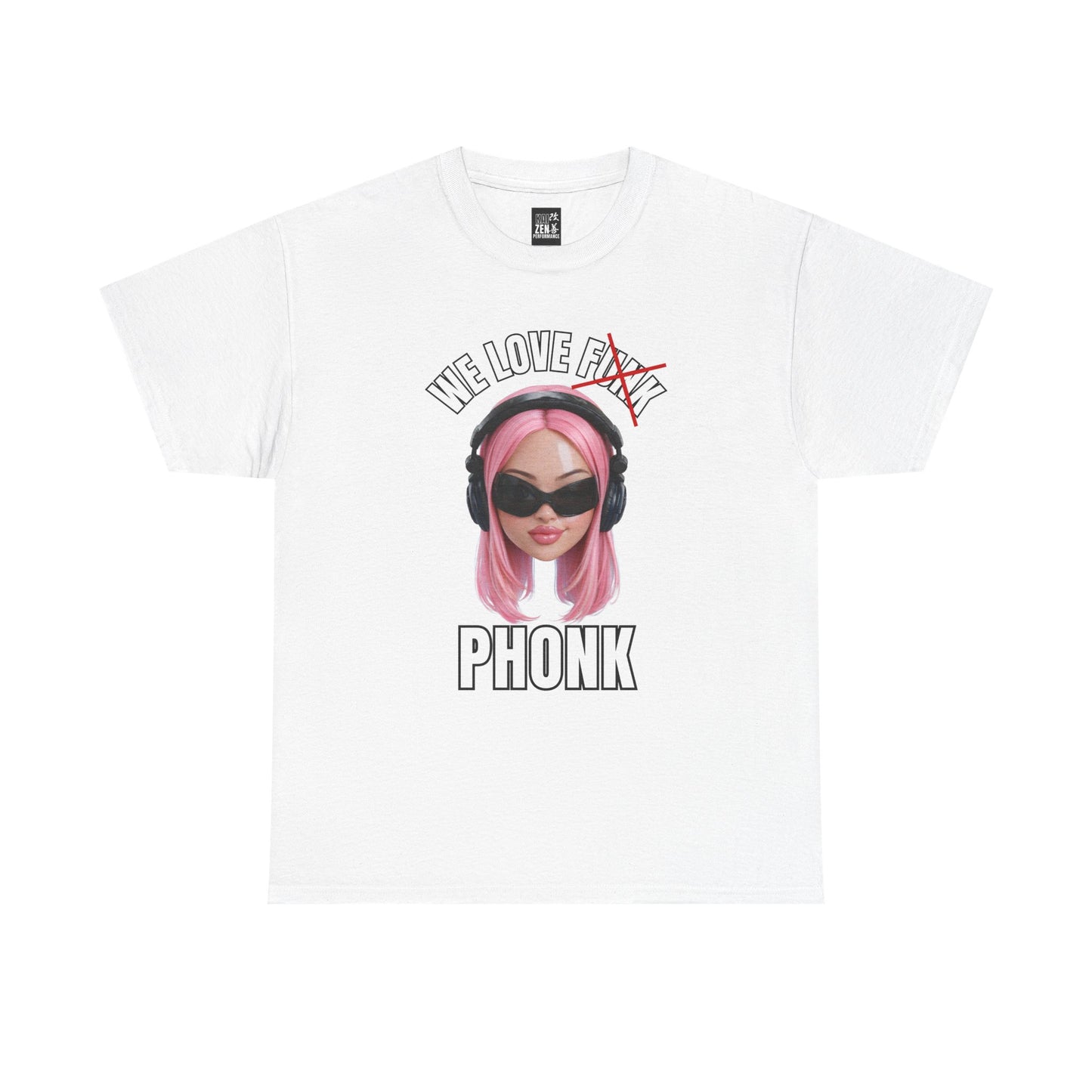 we love phonk graphic tee
