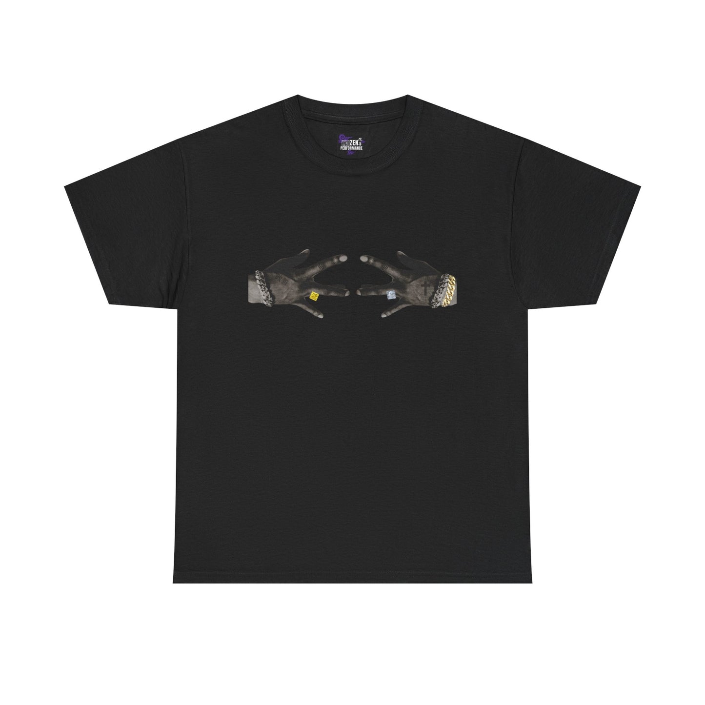 T-Shirt - Westside Hands with BlingBling - Unisex Heavy Cotton Tee