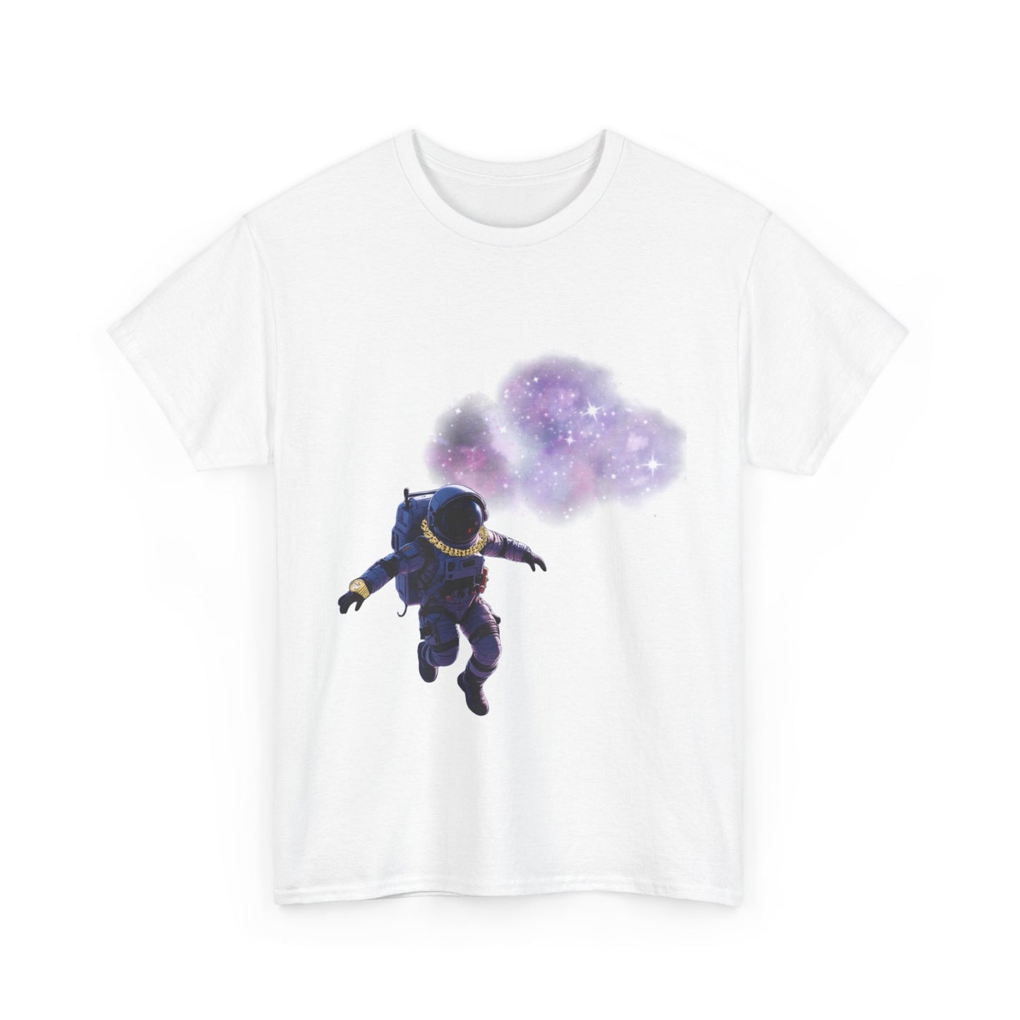 Cosmic Astronaut Unisex Heavy Cotton Tee -