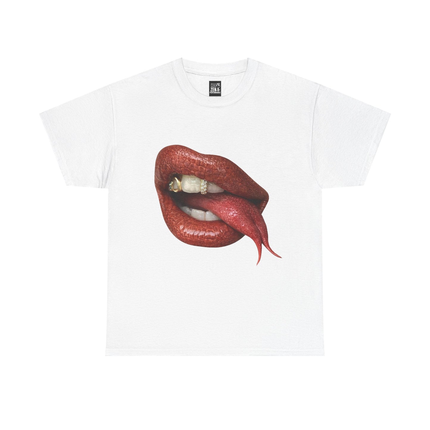 Lips & Snake Tongue Graphic Tee