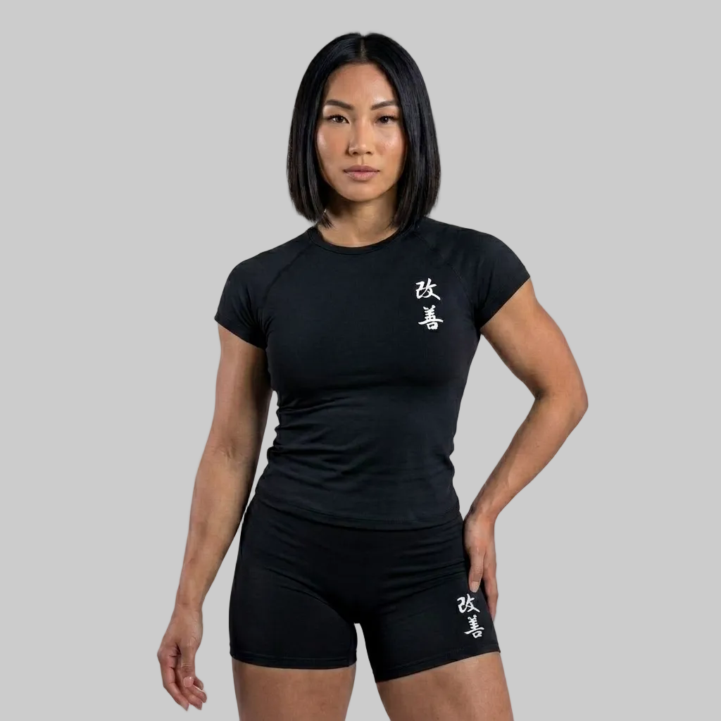 2-Piece Seamless Impact Gym Set – Noir