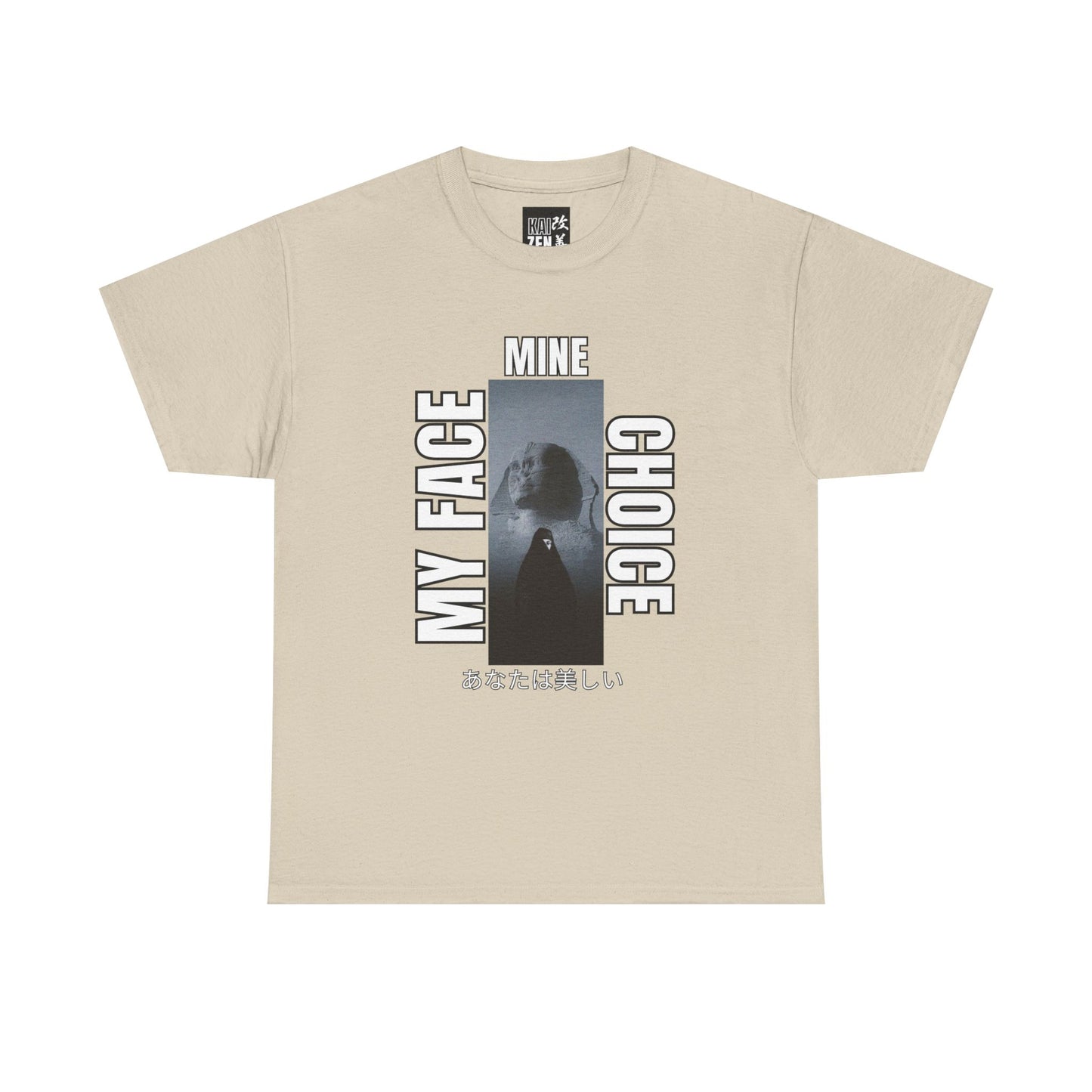Graphic Tee — “My Face, My Choice”