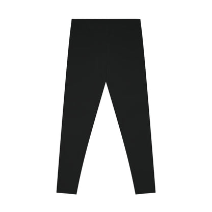 Stylish Stretchy Leggings with Kaizen Design - Perfect for Gym & Casual Wear