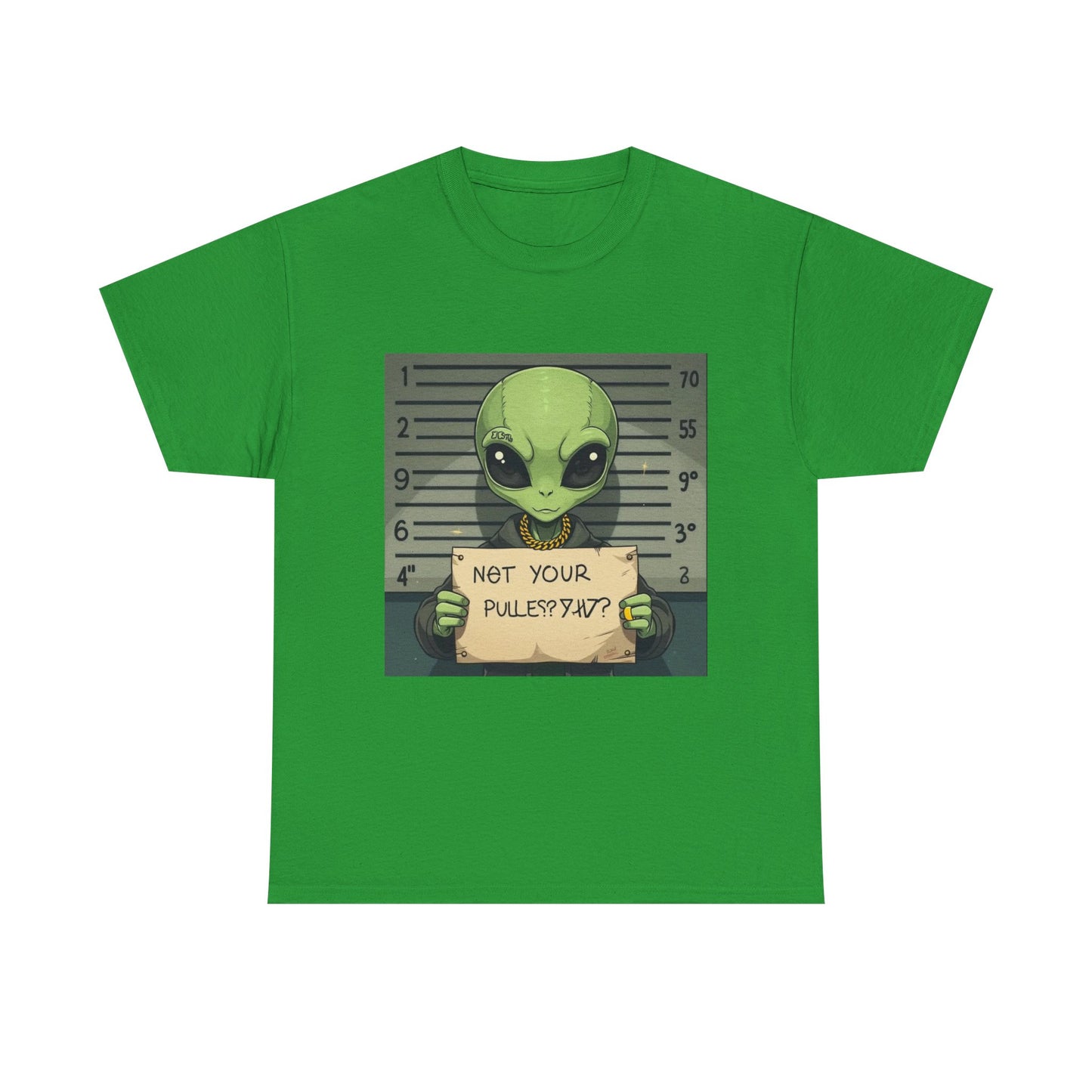 Arrested Alien Unisex Heavy Cotton Tee
