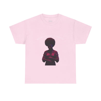Bold Silhouette Unisex Tee - Graphic Tee, Casual Wear, Street Style, Gift for Her, Afro Chic Shirt