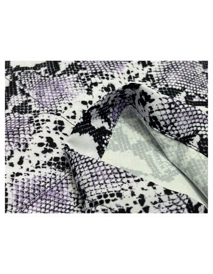 Men's Short Sleeve Loose Snake Shirt