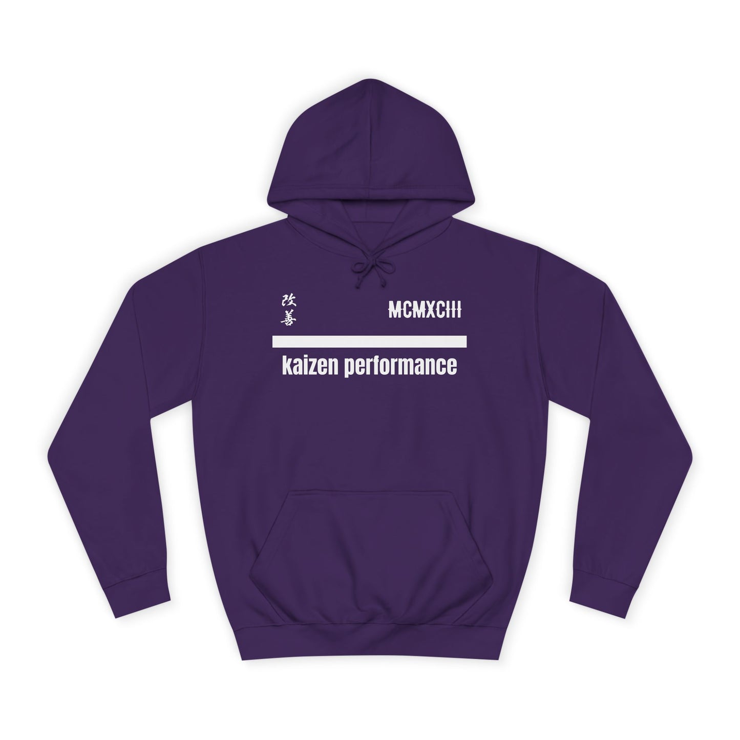 Kaizen Unisex College Hoodie - Kaizen Performance