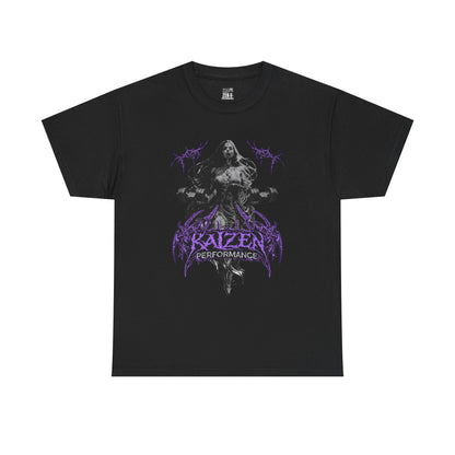 Iron Gym Maiden  Graphic Tee — Gothic Fitness Shirt