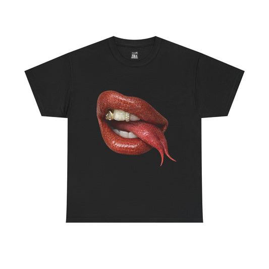 Lips & Snake Tongue Graphic Tee