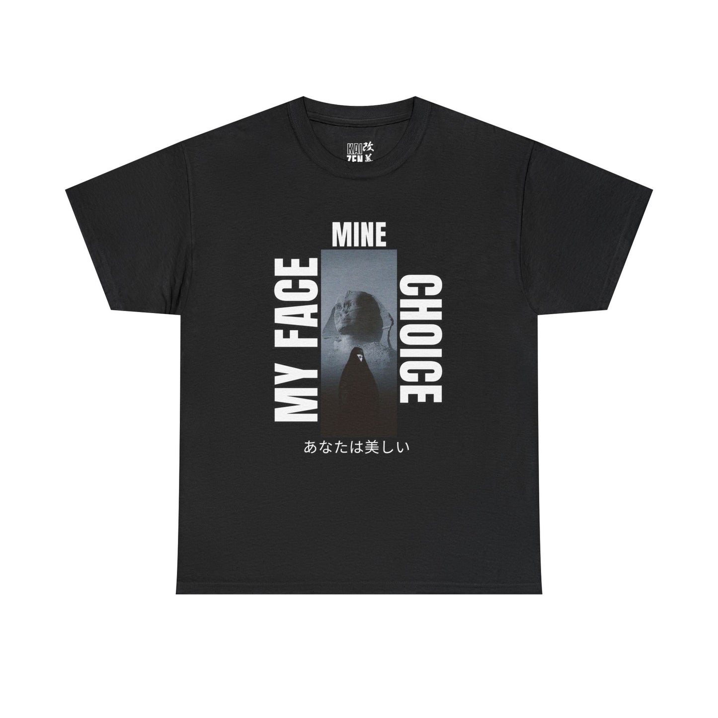 Graphic Tee — “My Face, My Choice”